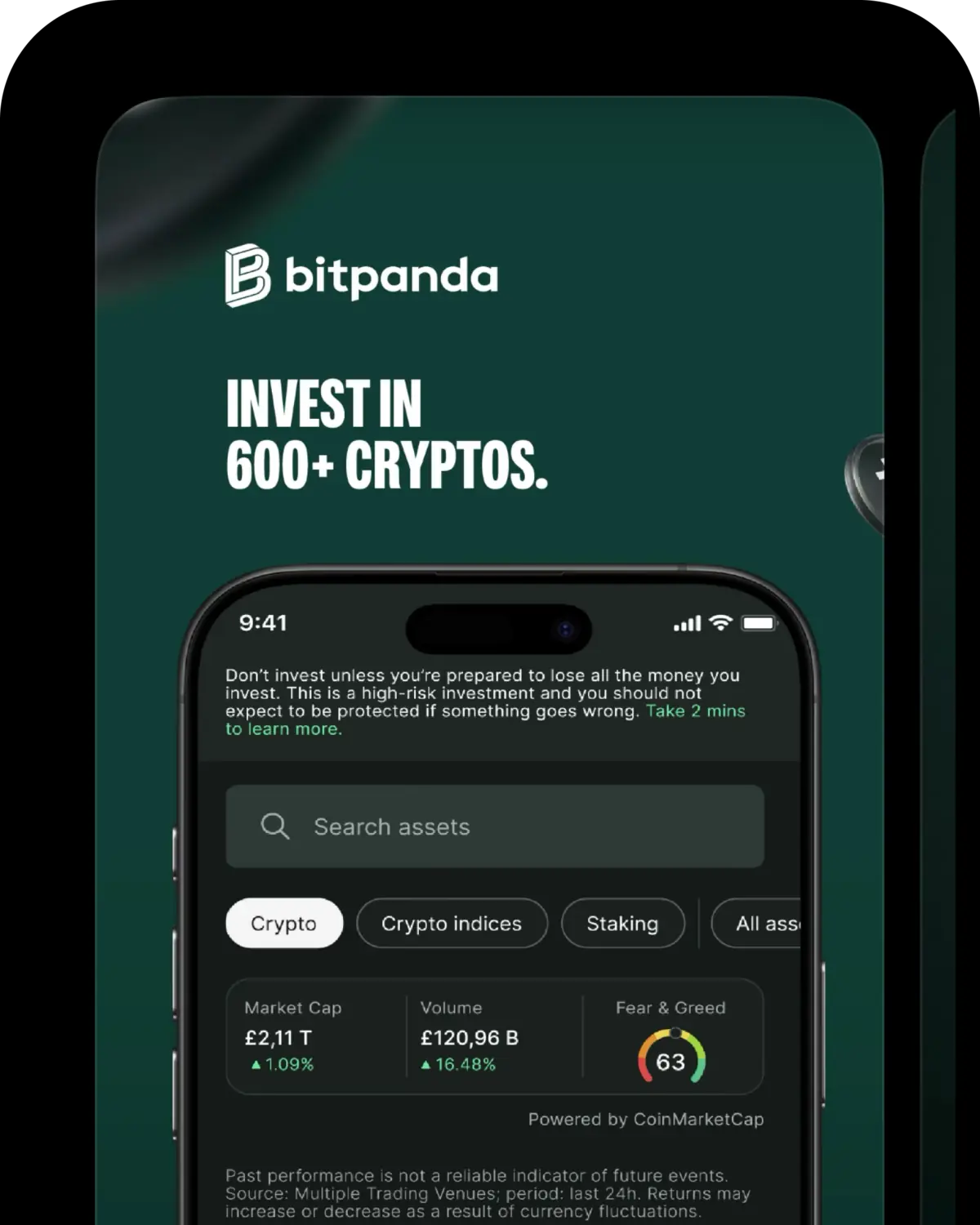 Bitpanda crypto trading platform redesign